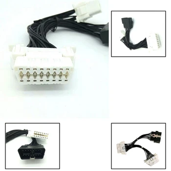 Two In One OBD Plug Cable Vehicle 16 pin OBD 2 Extension Cable one Male to 2 Female Y splitter Universal Auto Car
Two In One OBD Plug Cable Vehicle 16 pin OBD 2 Extension Cable one Male to 2 Female Y splitter Universal Auto Car