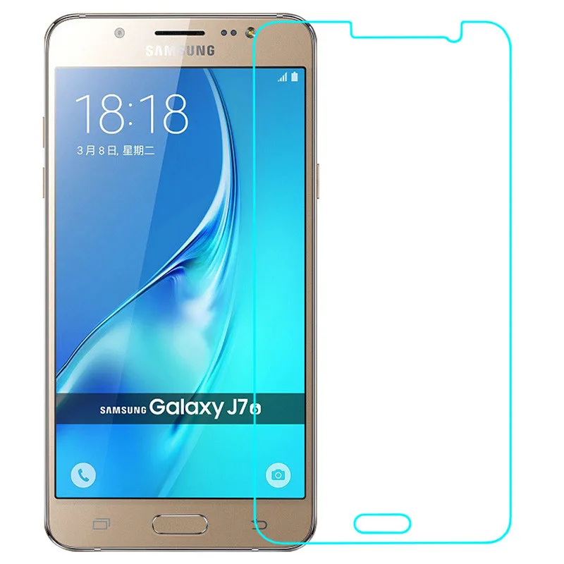 

9H 0.3mm 2.5D HD For Samsung Galaxy SM-Samsung Galaxy J7(2016) j 710 J710 J710F Tempered Glass Screen Protector Protective Film