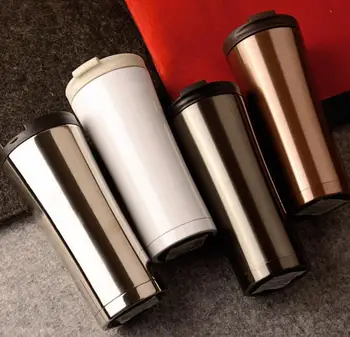 High Quality 500ml Double Wall Stainless Steel Coffee Mug Thermos Cup Coffee Tea Mug Milk Water Bottle Thermocup Thermomug
High Quality 500ml Double Wall Stainless Steel Coffee Mug Thermos Cup Coffee Tea Mug Milk Water Bottle Thermocup Thermomug