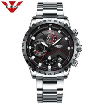 NIBOSI Men Watch Big Dial Sports Watches Men's Outdoor Fashion Army Watch Military Quartz Wristwatch Relogio Masculino 2019
NIBOSI Men Watch Big Dial Sports Watches Men's Outdoor Fashion Army Watch Military Quartz Wristwatch Relogio Masculino 2019