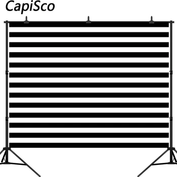 Capisco photography background black white stripes Custom name date simple birthday backdrop photo studio photocall wallpapers
Capisco photography background black white stripes Custom name date simple birthday backdrop photo studio photocall wallpapers