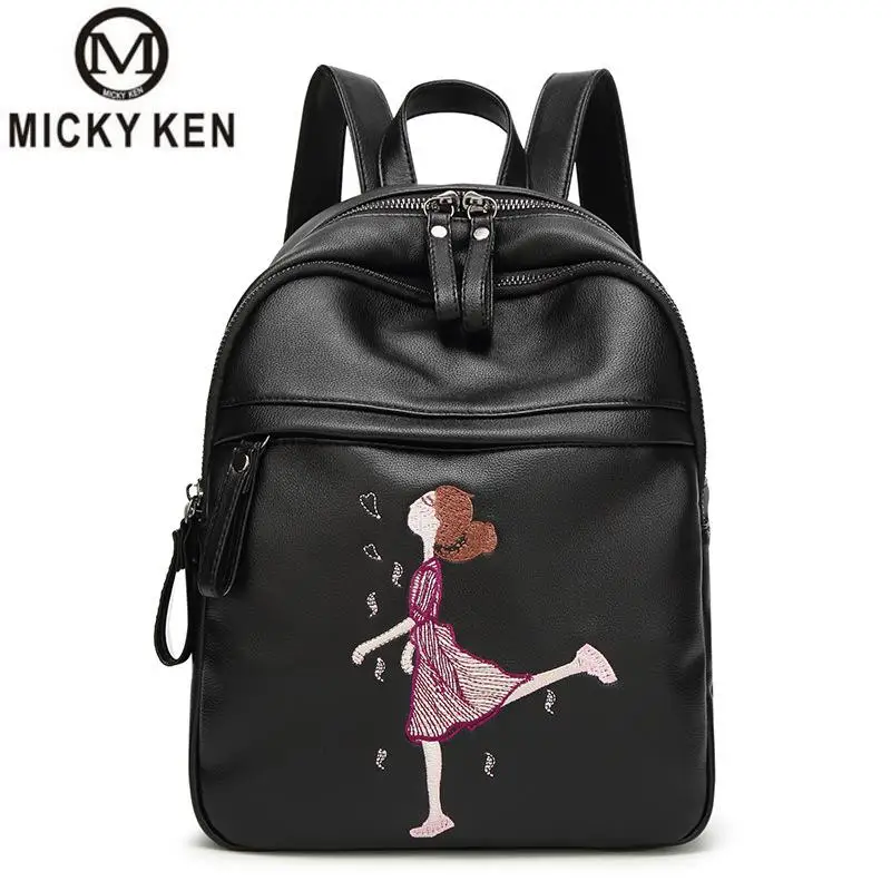 New Women's Shoulder Bag Fashion Printing Pu Shoulder Bag Female Leisure Embroidery Female Backpack Student Leather Bag
New Women's Shoulder Bag Fashion Printing Pu Shoulder Bag Female Leisure Embroidery Female Backpack Student Leather Bag