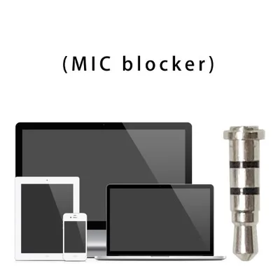 MIC Audio Blocker - Blocks Audio Hacking on Computers, Tablets and Smart Phones, Easy Carry Key Chain
MIC Audio Blocker - Blocks Audio Hacking on Computers, Tablets and Smart Phones, Easy Carry Key Chain