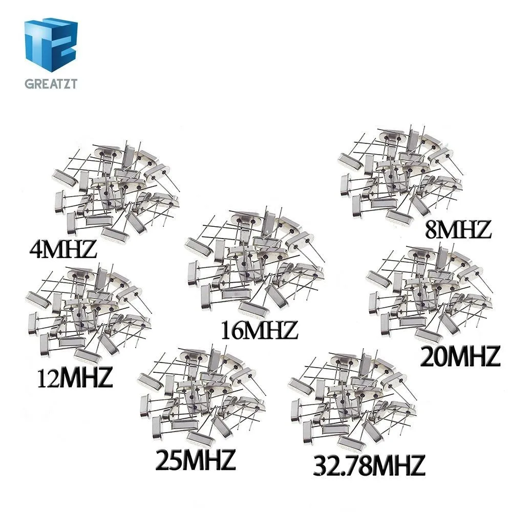 Hc-49s Crystal Oscillator Electronic Kit Resonator Ceramic Quartz Resonator Hc-49 Dip 7 Kinds X 5pcs 32.768k 4 8 12 16 20 25 Mhz
Hc-49s Crystal Oscillator Electronic Kit Resonator Ceramic Quartz Resonator Hc-49 Dip 7 Kinds X 5pcs 32.768k 4 8 12 16 20 25 Mhz