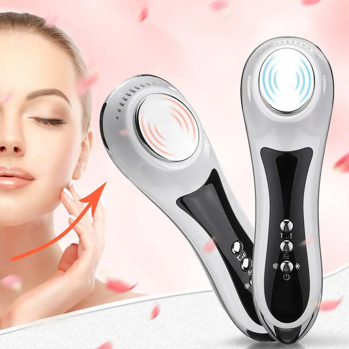 New Facial Shrink Pores Clean Exfoliator Massager Beauty Machine Skin Care Body Slimming Massager Warm Beauty Apparatus
New Facial Shrink Pores Clean Exfoliator Massager Beauty Machine Skin Care Body Slimming Massager Warm Beauty Apparatus