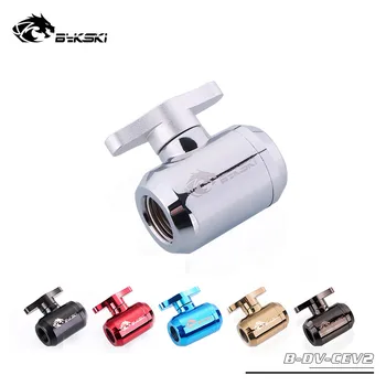 Bykski Water Valves, Hand-Tighten Drain Switch, Aluminum Handle For Hard Tubing, B-DV-CEV2
Bykski Water Valves, Hand-Tighten Drain Switch, Aluminum Handle For Hard Tubing, B-DV-CEV2