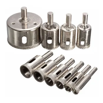 ANENG 10pcs Diamond Coated Holesaw Set Marble Drill Bit 8/10/12/14/16/18/20/22/25/50mm Mayitr For Tile Ceramic Glass
ANENG 10pcs Diamond Coated Holesaw Set Marble Drill Bit 8/10/12/14/16/18/20/22/25/50mm Mayitr For Tile Ceramic Glass
