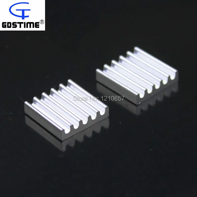 100PCS LOT Universal Chip Cooler IC Circuit Board Heat Sink Aluminium 13mm x 13mm x 3mm
100PCS LOT Universal Chip Cooler IC Circuit Board Heat Sink Aluminium 13mm x 13mm x 3mm