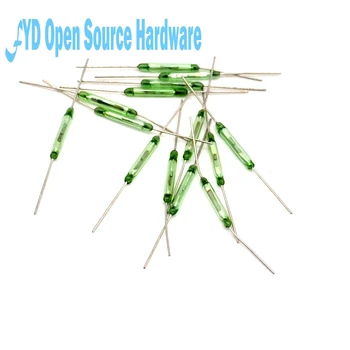 10pcs MKA14103 reed switch, magnetically controlled magnetic switch 2X14MM normally open
10pcs MKA14103 reed switch, magnetically controlled magnetic switch 2X14MM normally open