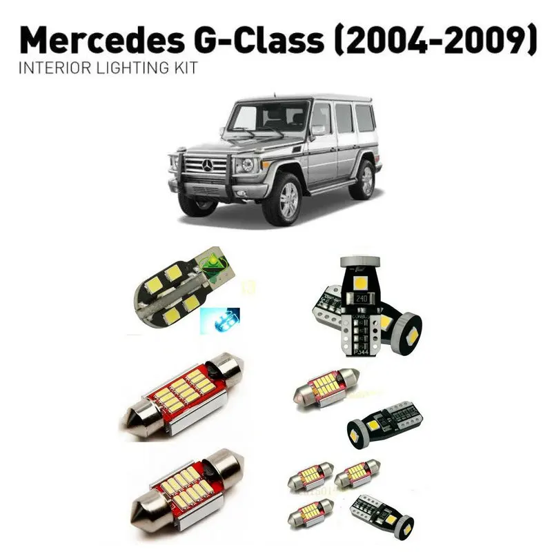 Led interior lights For mercedes g-class 2004-2009 21pc Led Lights For Cars lighting kit automotive bulbs Canbus
Led interior lights For mercedes g-class 2004-2009 21pc Led Lights For Cars lighting kit automotive bulbs Canbus