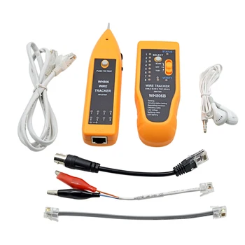 Original WH806B Telephone Wire Tracker LAN Cable Tester for STP UTP Cat5 Cat6 RJ45 RJ11 BNC Metal Line Finder Sequence Testing
Original WH806B Telephone Wire Tracker LAN Cable Tester for STP UTP Cat5 Cat6 RJ45 RJ11 BNC Metal Line Finder Sequence Testing