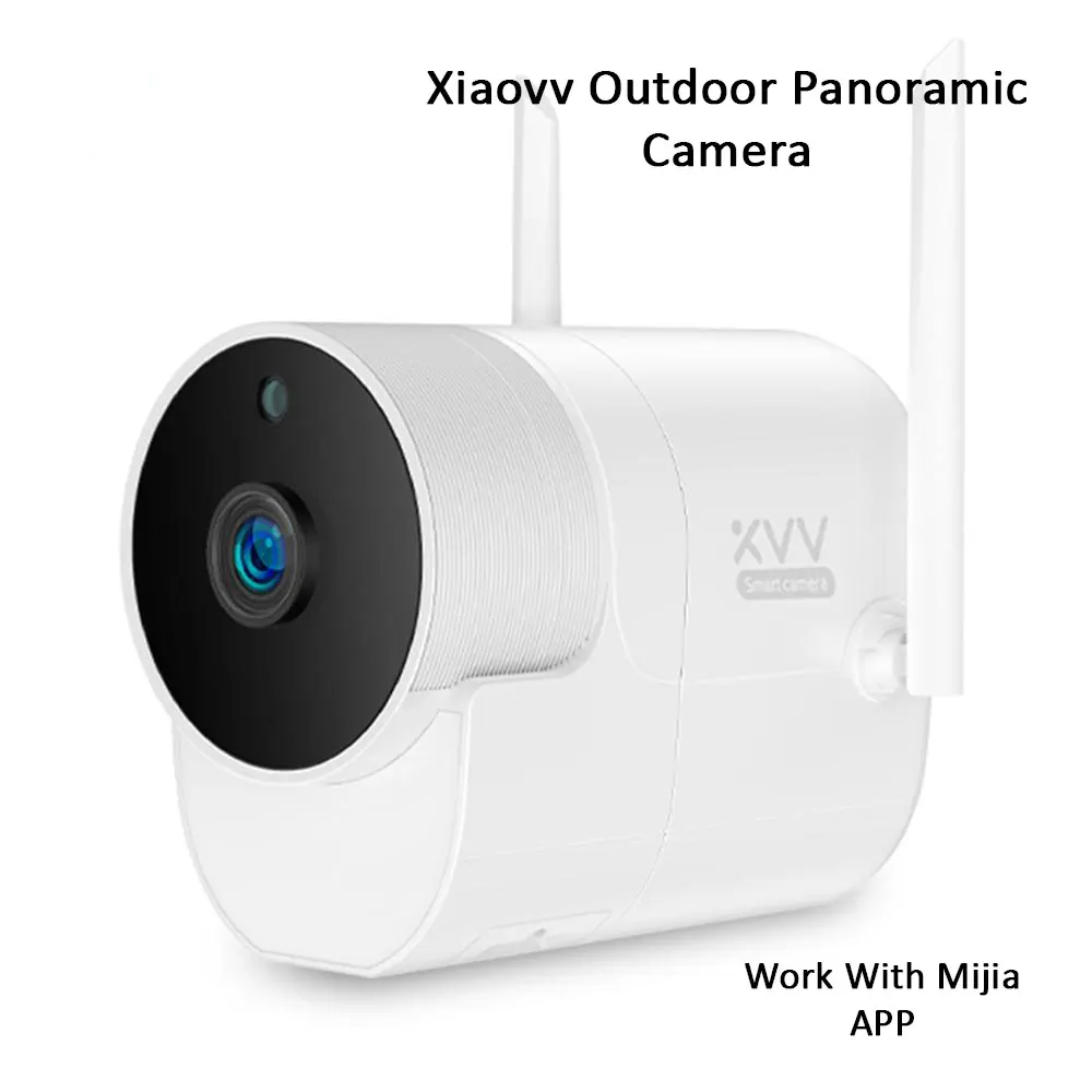 Наружная камера видеонаблюдения Xiaovv беспроводная 360 IP 1080P с Wi Fi и ночным видением