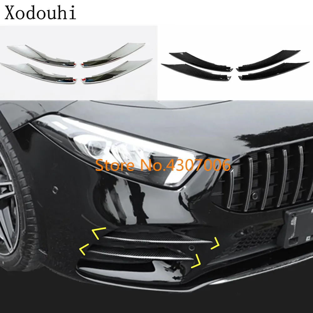 Car head front fog light lamp eyebrow frame cover trim panel stick 4pcs For Mercedes Benz A Class W177 A180 A200 A250 2019 2020
Car head front fog light lamp eyebrow frame cover trim panel stick 4pcs For Mercedes Benz A Class W177 A180 A200 A250 2019 2020