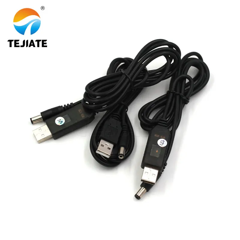 USB power boost line DC 5V to DC 5V / 9V / 12V Step UP Module USB Converter Adapter Cable 2.1x5.5mm Plug aokin
USB power boost line DC 5V to DC 5V / 9V / 12V Step UP Module USB Converter Adapter Cable 2.1x5.5mm Plug aokin