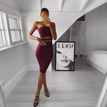 High Quality 2019 Summer New Style Black and Purple Hollow Out Bandage Dress Fashion Striped Strapless Celebrity Party Dresses
High Quality 2019 Summer New Style Black and Purple Hollow Out Bandage Dress Fashion Striped Strapless Celebrity Party Dresses