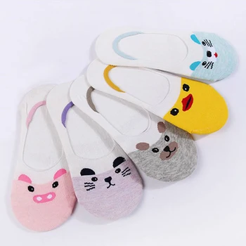 Women Sock Slippers Candy Color Sock Small Animal Cartoon Short Boat Socks Breathable Casual Ladies Funny Sock Calcetines C0016
Women Sock Slippers Candy Color Sock Small Animal Cartoon Short Boat Socks Breathable Casual Ladies Funny Sock Calcetines C0016
