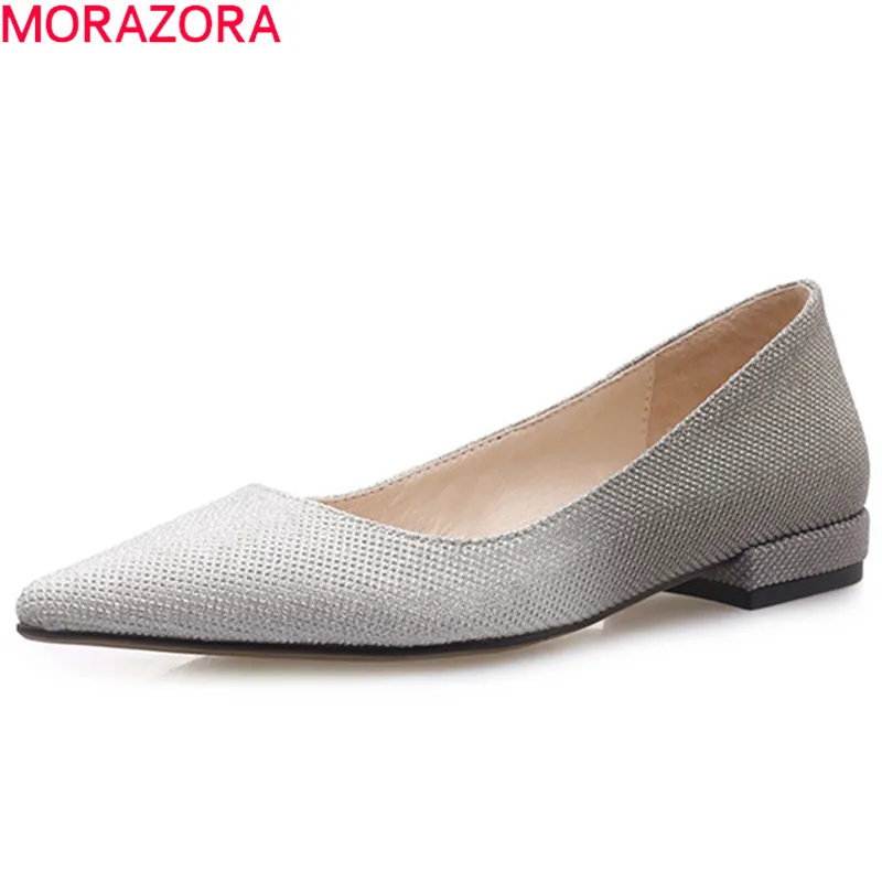MORAZORA 2019 new arrival wedding party prom shoes women pointed toe shallow summer shoes comfortable fashion flat shoes woman
MORAZORA 2019 new arrival wedding party prom shoes women pointed toe shallow summer shoes comfortable fashion flat shoes woman