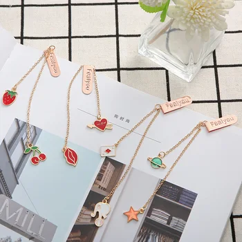 4 Pcs/Set Exquisite Cherry and Planet Metal Pendant Bookmark Book Holder Message Card Gift Stationery
4 Pcs/Set Exquisite Cherry and Planet Metal Pendant Bookmark Book Holder Message Card Gift Stationery
