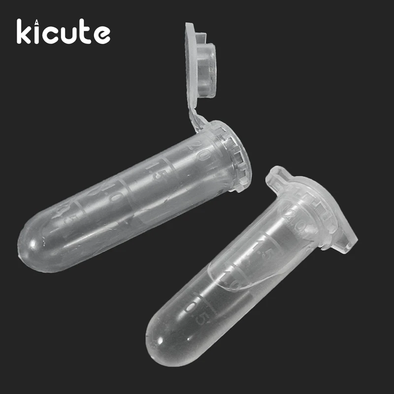 Kicute 100pcs Overvalue 2ml Transparet Plastic Centrifuge Test Tube Vial Sample Container Bottle With Cap School Lab Supplies
Kicute 100pcs Overvalue 2ml Transparet Plastic Centrifuge Test Tube Vial Sample Container Bottle With Cap School Lab Supplies