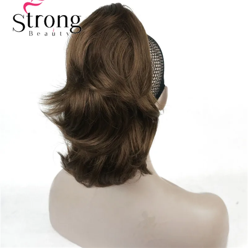 12" Dual Use Curly Styled Clip in Claw Ponytail Hair Extension Synthetic Hairpiece 125g with a Jaw/claw Clip
12" Dual Use Curly Styled Clip in Claw Ponytail Hair Extension Synthetic Hairpiece 125g with a Jaw/claw Clip