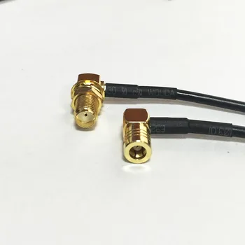 New wireless modem cable SMA Female Jack nut right angle Switch SMB Female 90 degree pigtail adapter RG174 Wholesale 20CM 8"
New wireless modem cable SMA Female Jack nut right angle Switch SMB Female 90 degree pigtail adapter RG174 Wholesale 20CM 8"