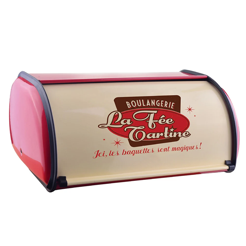 Stainless Steel Bread Box Storage Bin Keeper Food Kitchen Container Bread holder H99F
Stainless Steel Bread Box Storage Bin Keeper Food Kitchen Container Bread holder H99F