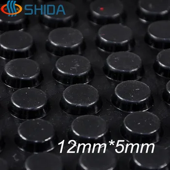 Hot Sale 200 PCS 12mm*5mm Black Flat Silica Gel Shock Absorber Pads Anti Slip Self Adhesive Silicone Rubber Feet Pads
Hot Sale 200 PCS 12mm*5mm Black Flat Silica Gel Shock Absorber Pads Anti Slip Self Adhesive Silicone Rubber Feet Pads