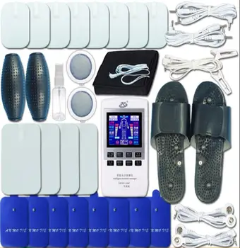 Multifunction Acupuncture Massage Middle Low Frequency Pulse Electric Therapy Instrument Muscle Stimulator Tuina Hand Electrode 
Multifunction Acupuncture Massage Middle Low Frequency Pulse Electric Therapy Instrument Muscle Stimulator Tuina Hand Electrode