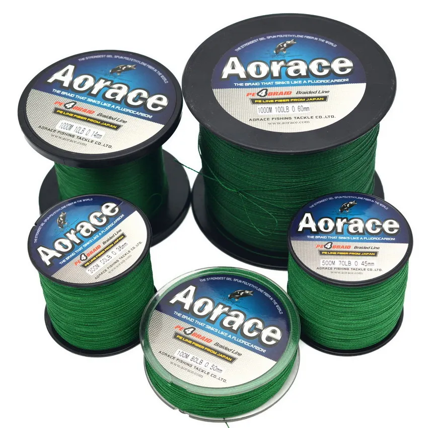 Braided Line Dark Green Braided Fishing Line 4 Strands linha multifilamento 100M-1000M 8Lb-90LB Super Strong Braid Line PE Line
Braided Line Dark Green Braided Fishing Line 4 Strands linha multifilamento 100M-1000M 8Lb-90LB Super Strong Braid Line PE Line