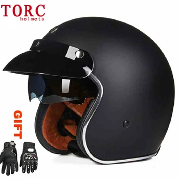 TORC Motorcycle vintage Helmet Chopper Scooter Helmets Retro 3/4 Open face vespa casco capacete City road motorbike helmets T57
TORC Motorcycle vintage Helmet Chopper Scooter Helmets Retro 3/4 Open face vespa casco capacete City road motorbike helmets T57