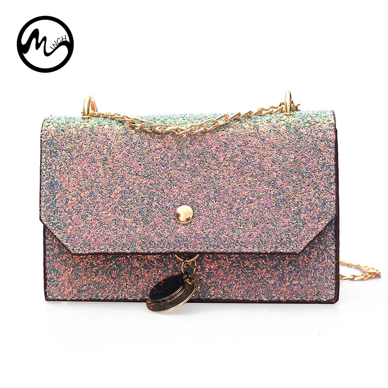 MINCH Women Handbags Party Evening Female Glitter Messenger Bag Luxury Shiny Envelope Clutch Bag For Women 2018
MINCH Women Handbags Party Evening Female Glitter Messenger Bag Luxury Shiny Envelope Clutch Bag For Women 2018