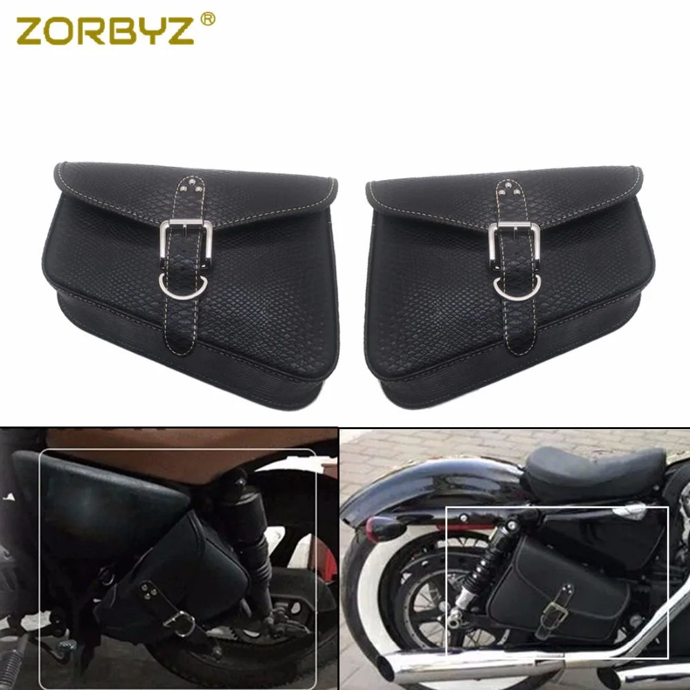 ZORBYZ Motorcycle Black Crocodile Style Artificial Leather Saddlebag Saddle Luggage Side Bag For Harley Sportster 883 1200XL
ZORBYZ Motorcycle Black Crocodile Style Artificial Leather Saddlebag Saddle Luggage Side Bag For Harley Sportster 883 1200XL