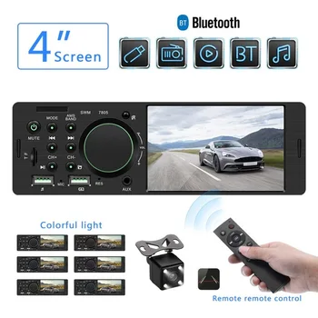 Car Audio Car Radio 1 din Support Rear view Camera Bluetooth Handsfree Car Stereo Car FM Player MP5 TF/USB/AUX Autoradio
Car Audio Car Radio 1 din Support Rear view Camera Bluetooth Handsfree Car Stereo Car FM Player MP5 TF/USB/AUX Autoradio