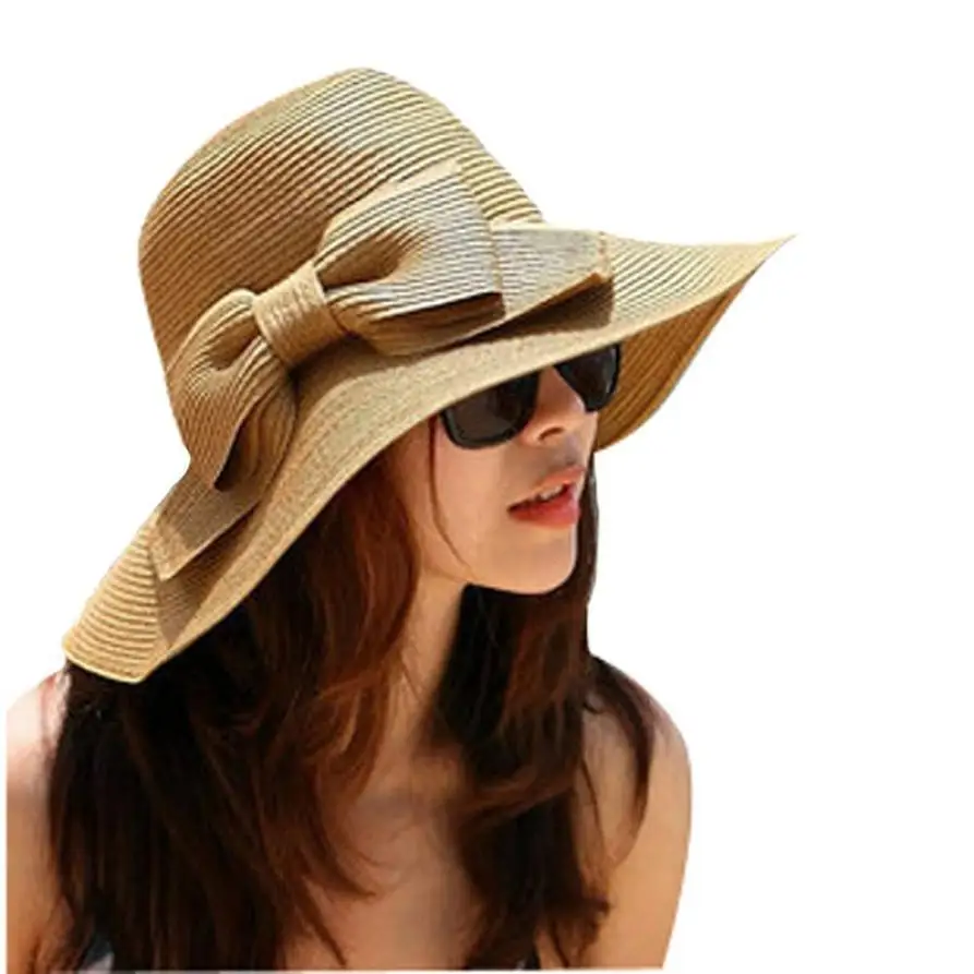 Vestido 2017 Bohemian Fashion Summer Sun Floppy Outdoor Sport Travel Women's Sun Hats Straw Beach Wide Large Brim Cap
Vestido 2017 Bohemian Fashion Summer Sun Floppy Outdoor Sport Travel Women's Sun Hats Straw Beach Wide Large Brim Cap