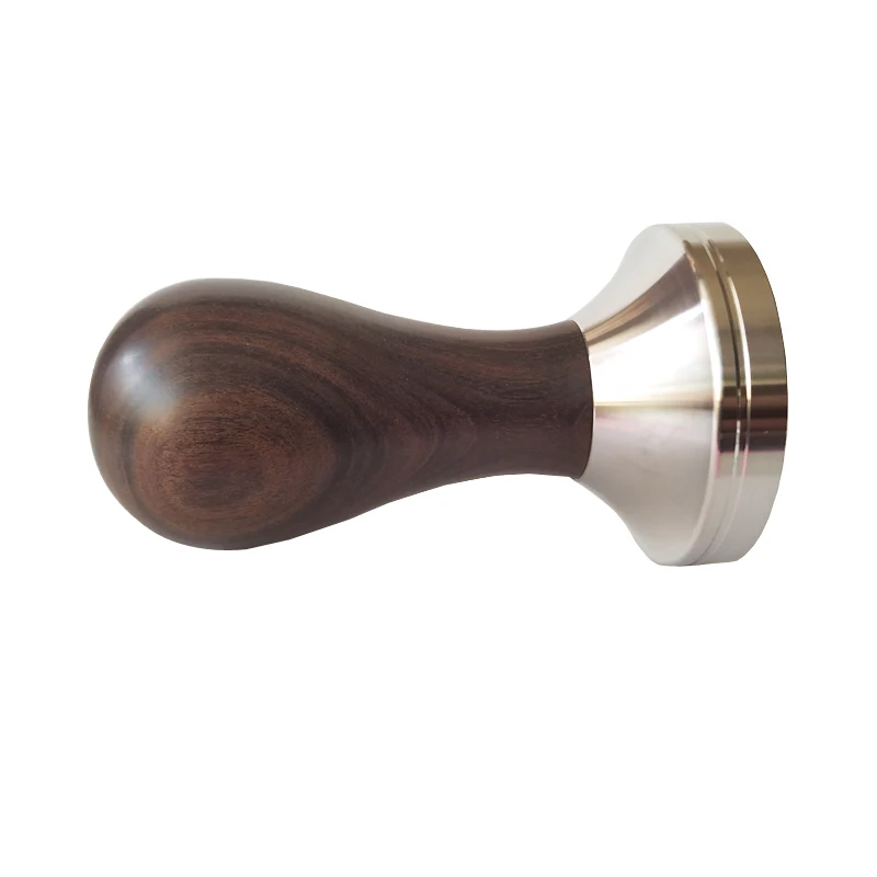 304 Stainless Steel Base Chacate Preto Wood Handle Tamper Coffee Powder Hammer 51mm Customized Coffee Accessories
304 Stainless Steel Base Chacate Preto Wood Handle Tamper Coffee Powder Hammer 51mm Customized Coffee Accessories