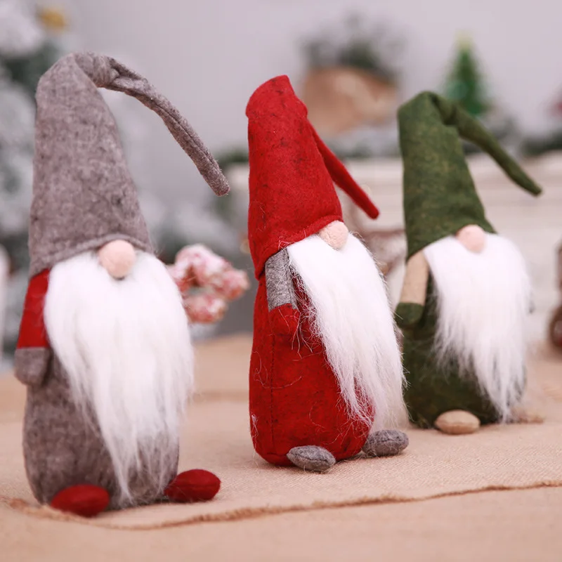 Gnome Christmas 2018 Decor Gray/Red/Green Mini Gnomes And Fairy Figures 44x13cm Handmade Swedish Christmas Plush Long Hat Doll
Gnome Christmas 2018 Decor Gray/Red/Green Mini Gnomes And Fairy Figures 44x13cm Handmade Swedish Christmas Plush Long Hat Doll