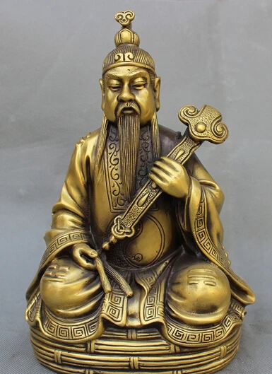 wholesale factory 10" Chinese Bronze RuYi Lao Jun God Alchemy Immortal Taoist Diagrams Statue
wholesale factory 10" Chinese Bronze RuYi Lao Jun God Alchemy Immortal Taoist Diagrams Statue