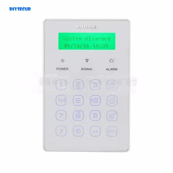DIYSECUR Wireless Touch Password Keypad 433Mhz for Our Related Home Alarm Home Security System
DIYSECUR Wireless Touch Password Keypad 433Mhz for Our Related Home Alarm Home Security System