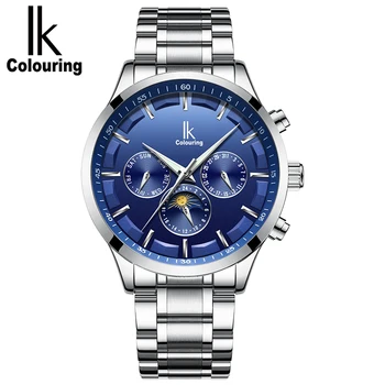 IK Mens Watches Top Brand Luxury Automatic Mechanical Watch Men Full Steel Business Waterproof Sport Watches Relogio Masculino
IK Mens Watches Top Brand Luxury Automatic Mechanical Watch Men Full Steel Business Waterproof Sport Watches Relogio Masculino