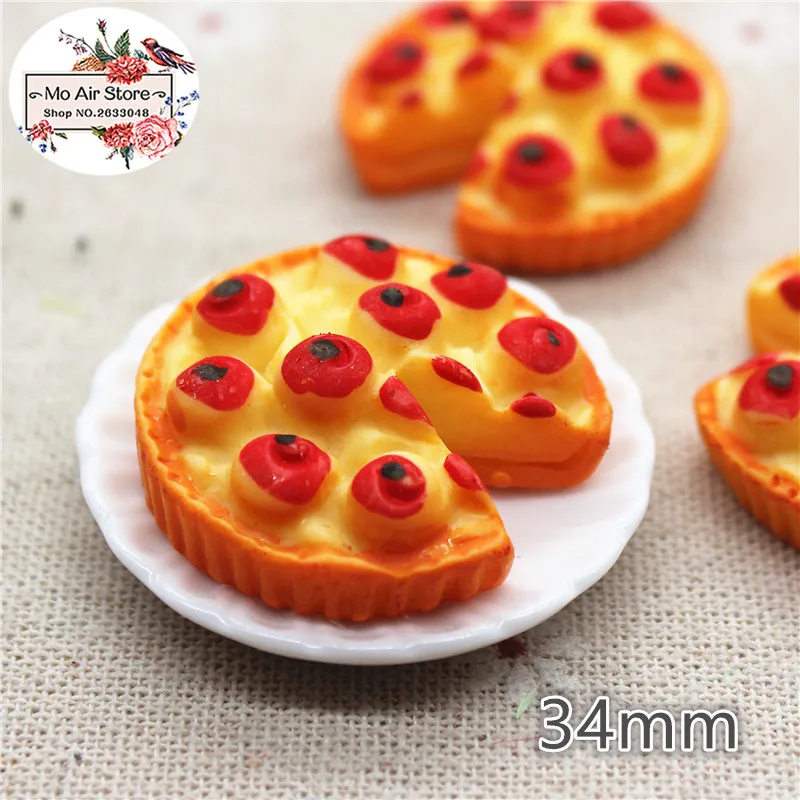 5PCS Apple pie Resin Flat back Cabochon Miniature food Art Supply Decoration Charm Craft DIY craft 34mm
5PCS Apple pie Resin Flat back Cabochon Miniature food Art Supply Decoration Charm Craft DIY craft 34mm