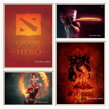 DOTA 2 Posters Movie Wall Stickers White Coated Paper PrintsClear Image Home Decoration Livingroom
DOTA 2 Posters Movie Wall Stickers White Coated Paper PrintsClear Image Home Decoration Livingroom