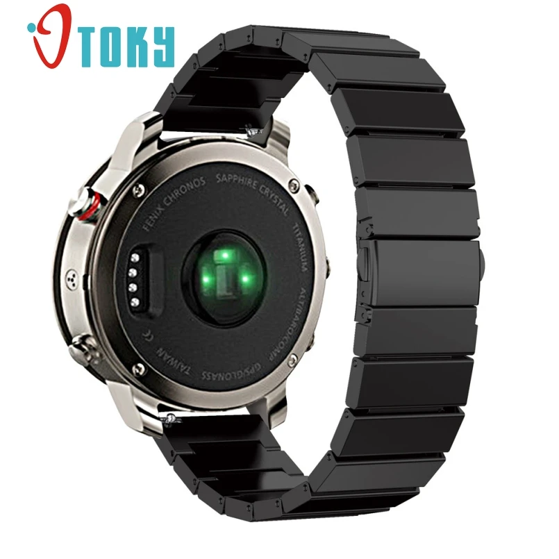 New Arrive For Garmin Fenix Chronos Solid Stainless Steel Watchband Metal Band Replacement St Watch Bracelet c904
New Arrive For Garmin Fenix Chronos Solid Stainless Steel Watchband Metal Band Replacement St Watch Bracelet c904
