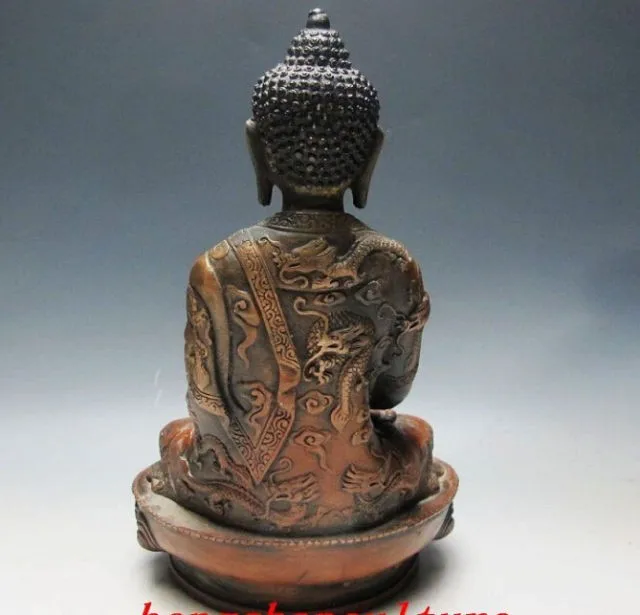 decoration bronze factory Pure Brass Antique 8.07 inch Chinese Old Tibetan Copper Buddhism Bodhisattva Sakyamuni Buddha Statue
decoration bronze factory Pure Brass Antique 8.07 inch Chinese Old Tibetan Copper Buddhism Bodhisattva Sakyamuni Buddha Statue