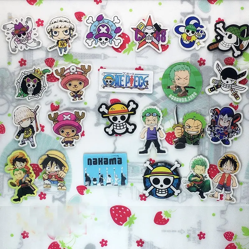 Anime One Piece Luffy Acrylic Badges Set irregular Chopper Roronoa Zoro Cute Brooch Pins Backpack Clothes Decoration Brooches
Anime One Piece Luffy Acrylic Badges Set irregular Chopper Roronoa Zoro Cute Brooch Pins Backpack Clothes Decoration Brooches