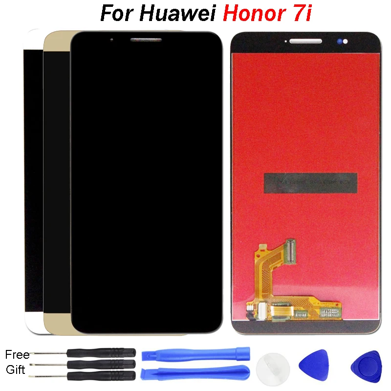 For Huawei Honor 7i LCD Display with Touch Screen Digitizer Assembly Replacement Parts 5.2 inch for Honor 7i Display Shot X LCD
For Huawei Honor 7i LCD Display with Touch Screen Digitizer Assembly Replacement Parts 5.2 inch for Honor 7i Display Shot X LCD