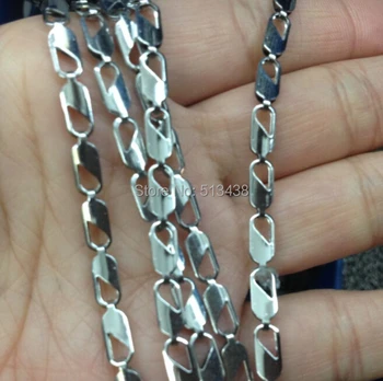in bulk 10meter Lot 4mm wide Stainless Steel Flat Link chain jewelry finding / Marking Chain DIY Necklace Nice
in bulk 10meter Lot 4mm wide Stainless Steel Flat Link chain jewelry finding / Marking Chain DIY Necklace Nice