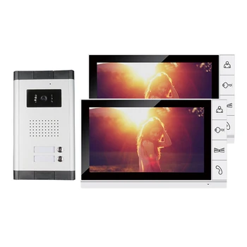 New Apartment 9" Color Screen Video Intercom Door Phone System 2 Monitors + 1 Doorbell Camera for 2 house Family FREE SHIPPING
New Apartment 9" Color Screen Video Intercom Door Phone System 2 Monitors + 1 Doorbell Camera for 2 house Family FREE SHIPPING
