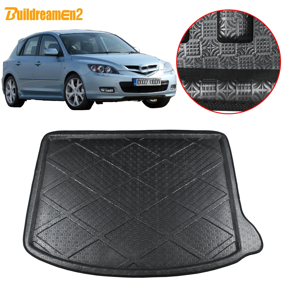 Buildreamen2 For Mazda 3 Hatchback Car Rear Trunk Mat Boot Tray Liner Floor Cargo Carpet Mud Pad 2007 2008 2009 2010 2011 2012
Buildreamen2 For Mazda 3 Hatchback Car Rear Trunk Mat Boot Tray Liner Floor Cargo Carpet Mud Pad 2007 2008 2009 2010 2011 2012