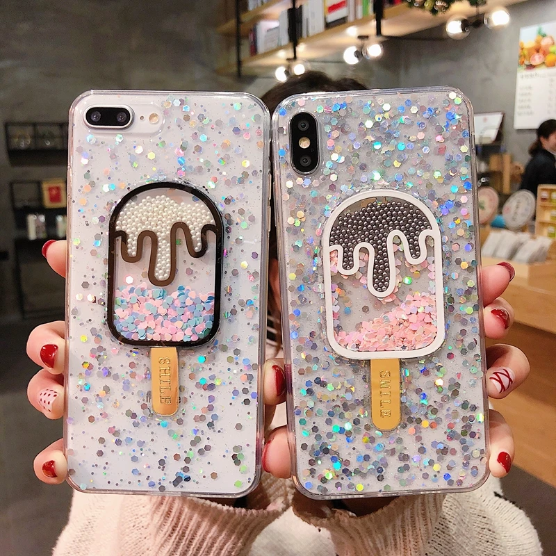 bling Sequined popsicle back cover for iPhone 8 plus case 6 6s 7 x xr phone case for iphone xs max cases for iphone x case
bling Sequined popsicle back cover for iPhone 8 plus case 6 6s 7 x xr phone case for iphone xs max cases for iphone x case