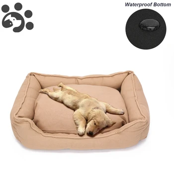 Cotton Canvas Dog Bed Pet Sofa for Small Large Dogs Beds Waterproof Bottom Winter Warm Breathable Soft Cat Dogs Bed Pet Prodcut
Cotton Canvas Dog Bed Pet Sofa for Small Large Dogs Beds Waterproof Bottom Winter Warm Breathable Soft Cat Dogs Bed Pet Prodcut